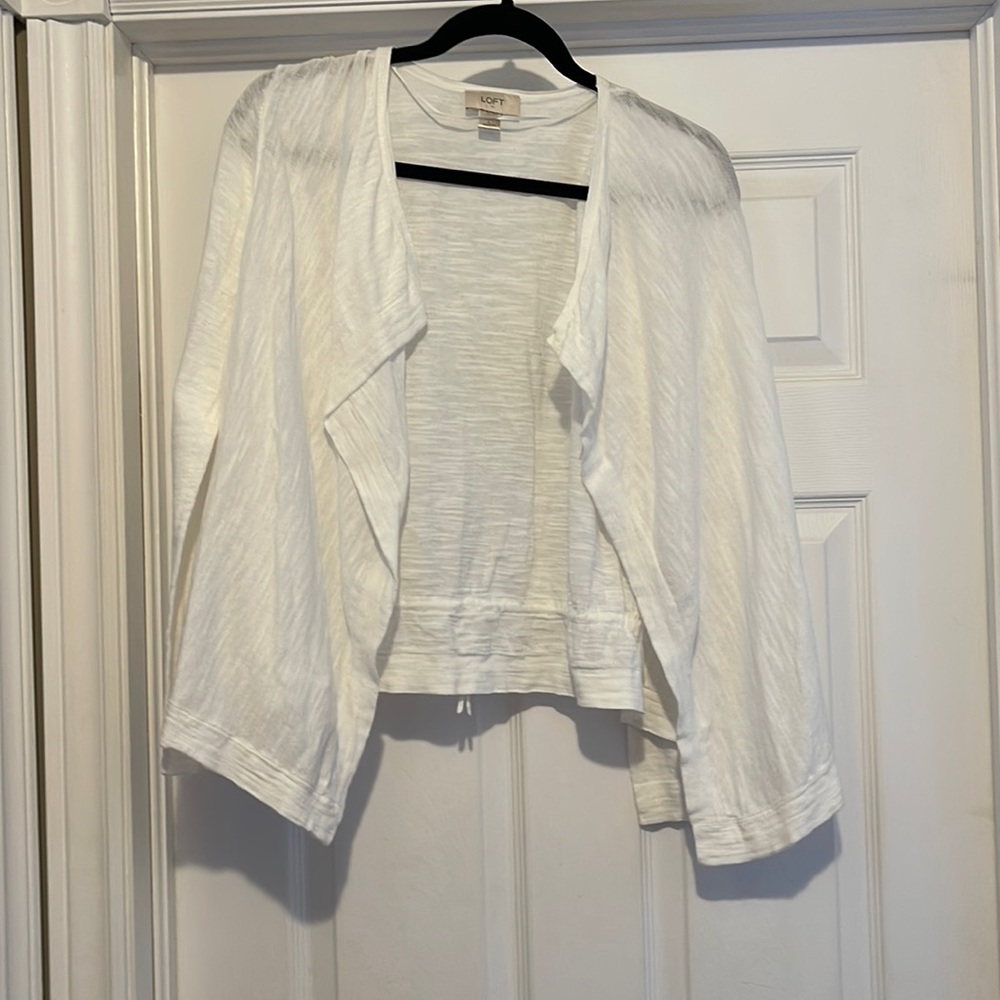 The Loft  lightweight cardigan size large